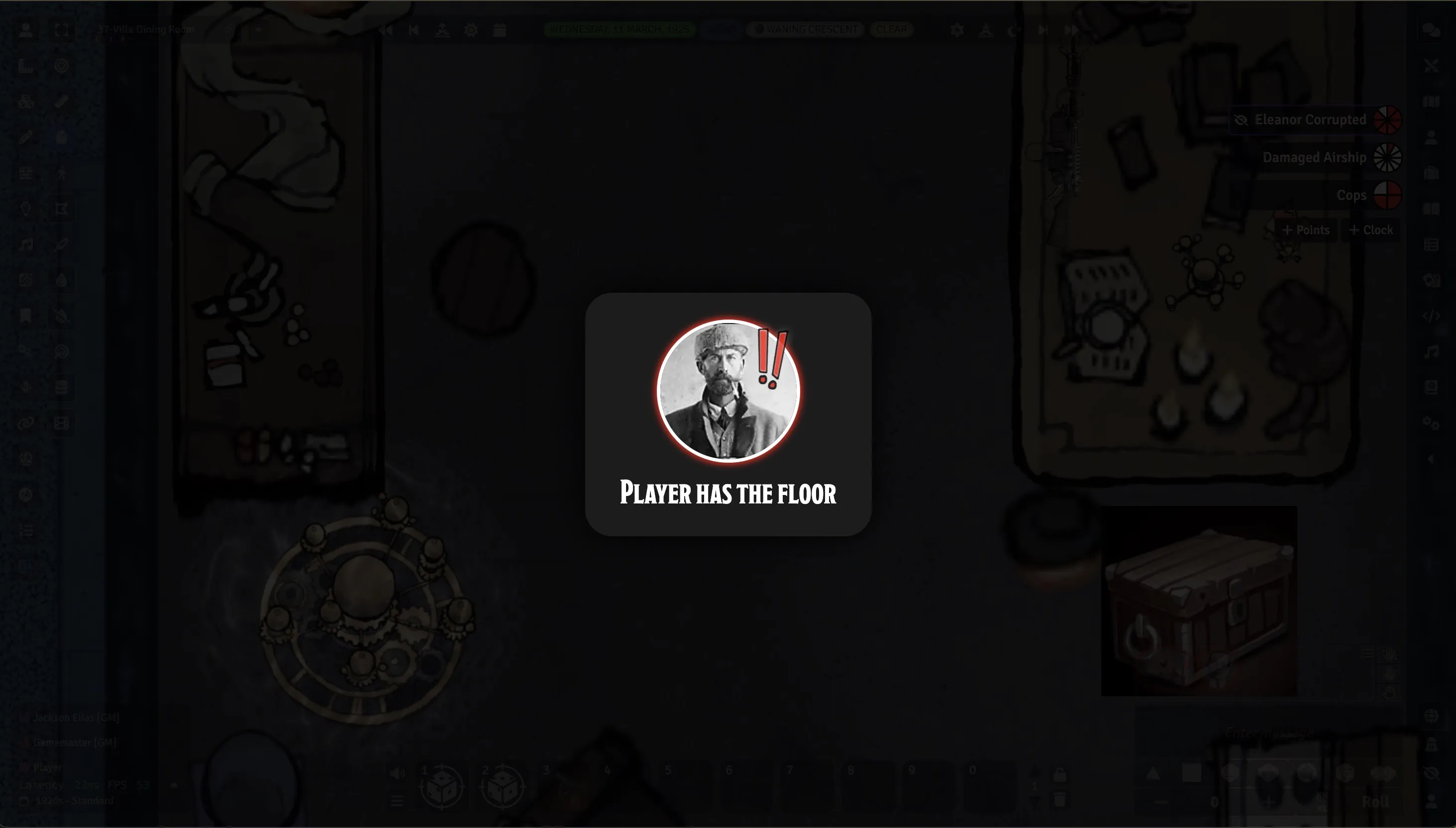 CoC7 Hero Builder character creation prompt